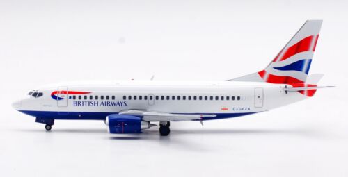JC Wings 1:200 British Airways Boeing B737-500 Diecast Aircraft Jet Modelo G-GFFA - Imagen 6 de 13