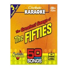 CHARTBUSTER Karaoke CDG Song of the FIFTIES HITS-1 CB5013