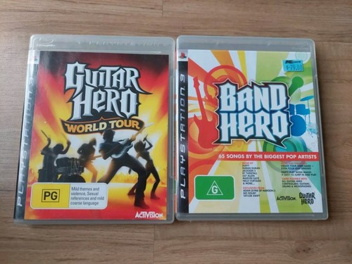 Guitar Hero Warriors of Rock complet sur Playstation 3 PS3 - FR TBE