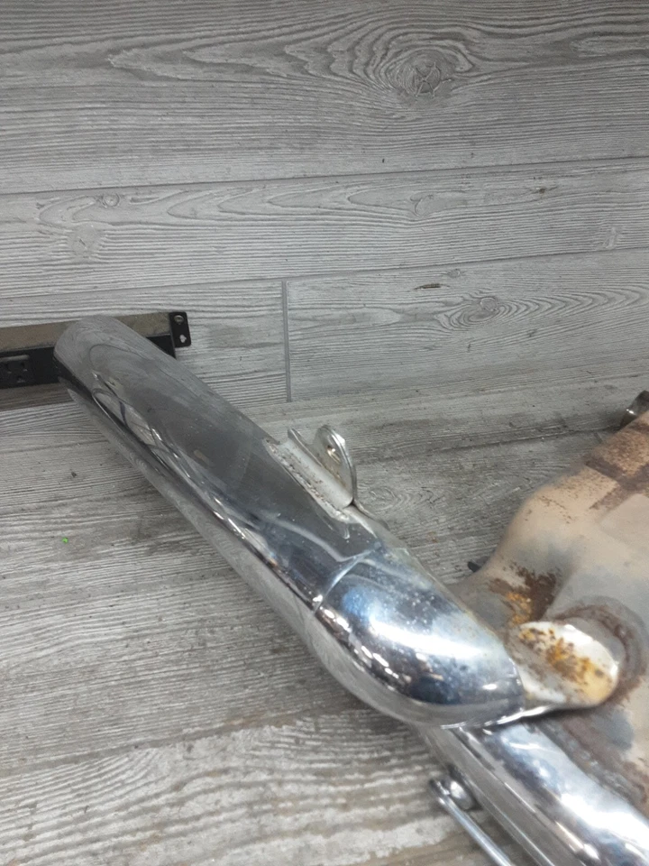 Yamaha Virago XV700 XV 700 1986 84-87 motor escape cabezal silenciador Foto 3 de 4