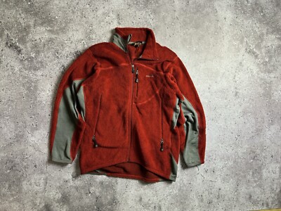 Patagonia Fleece Full Zip Jacket Red Size S