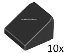 New  Lego 10x Black Slope 30 1 x 1 x 2/3 54200 18862 33847 35338 50746 63290