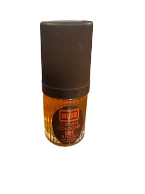Rare 1970's-80s Coty  Musk Cologne .8 Fl. Oz. ~ Full Bottle Pfizer