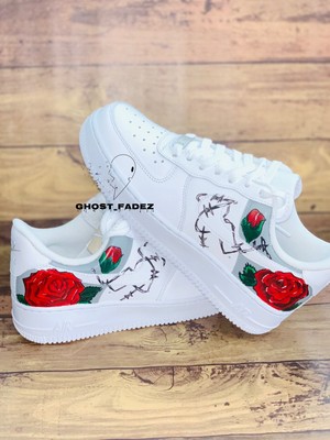 custom air force 1 rose