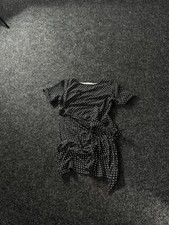 🚨 LUXURY SEZANE  Women's Dress Faded Black OLD MONEY  PARIS FASHION Y2k Vintage