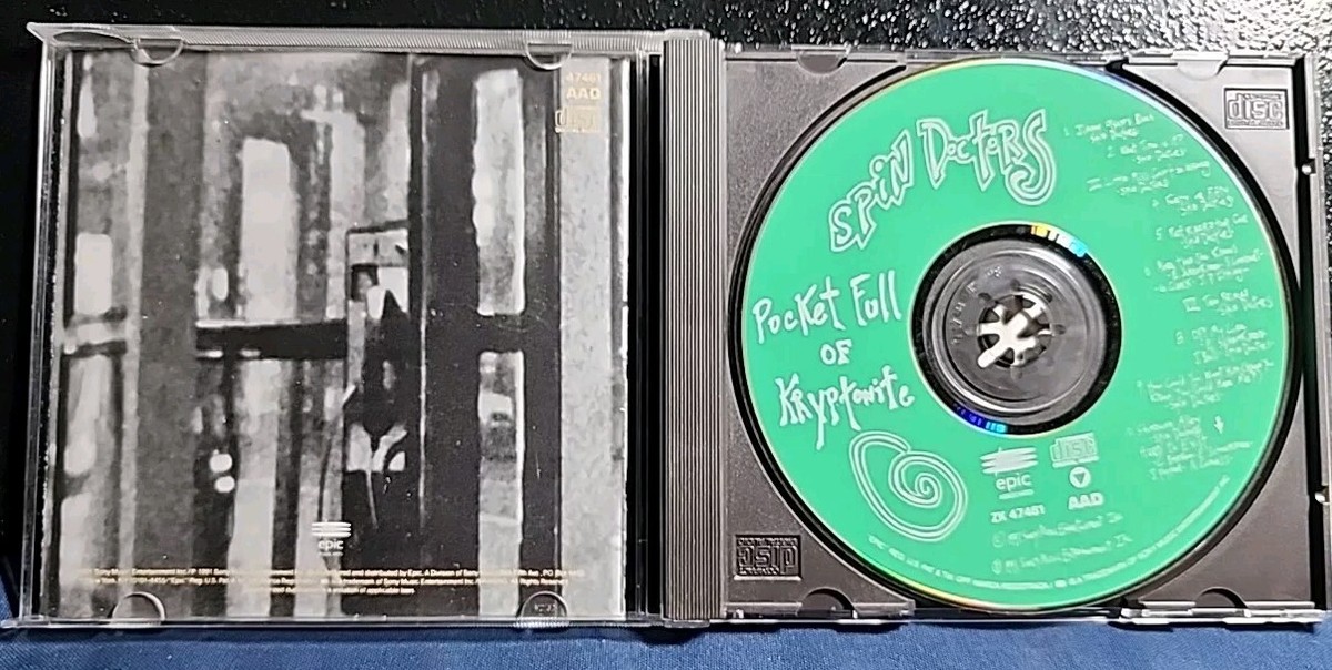 Pocket Full of Kryptonite by Spin Doctors (CD, Aug-1991, Epic