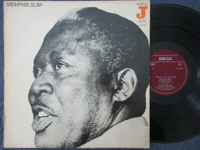 MEMPHIS SLIM 1940-1941 / DDR Reissue different Cover MONO LP 1976 AMIGA 850442
