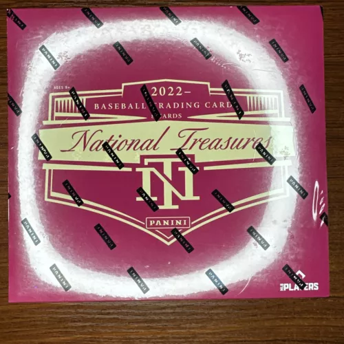2022 PANINI NATIONAL TREASURES BASEBALL Sealed Hobby Box WITT OHTANI ELLY CRUZ !