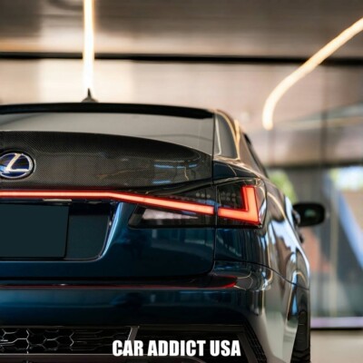 Smoked LED Tail lights w/ Trunk Lid Light for Lexus IS250 IS350 ISF Sedan 06-12