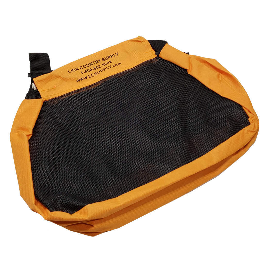 Blaze Orange Game Bird Bag - Dog Trainers Bag - 12"x16"x6" - Lion Country Supply