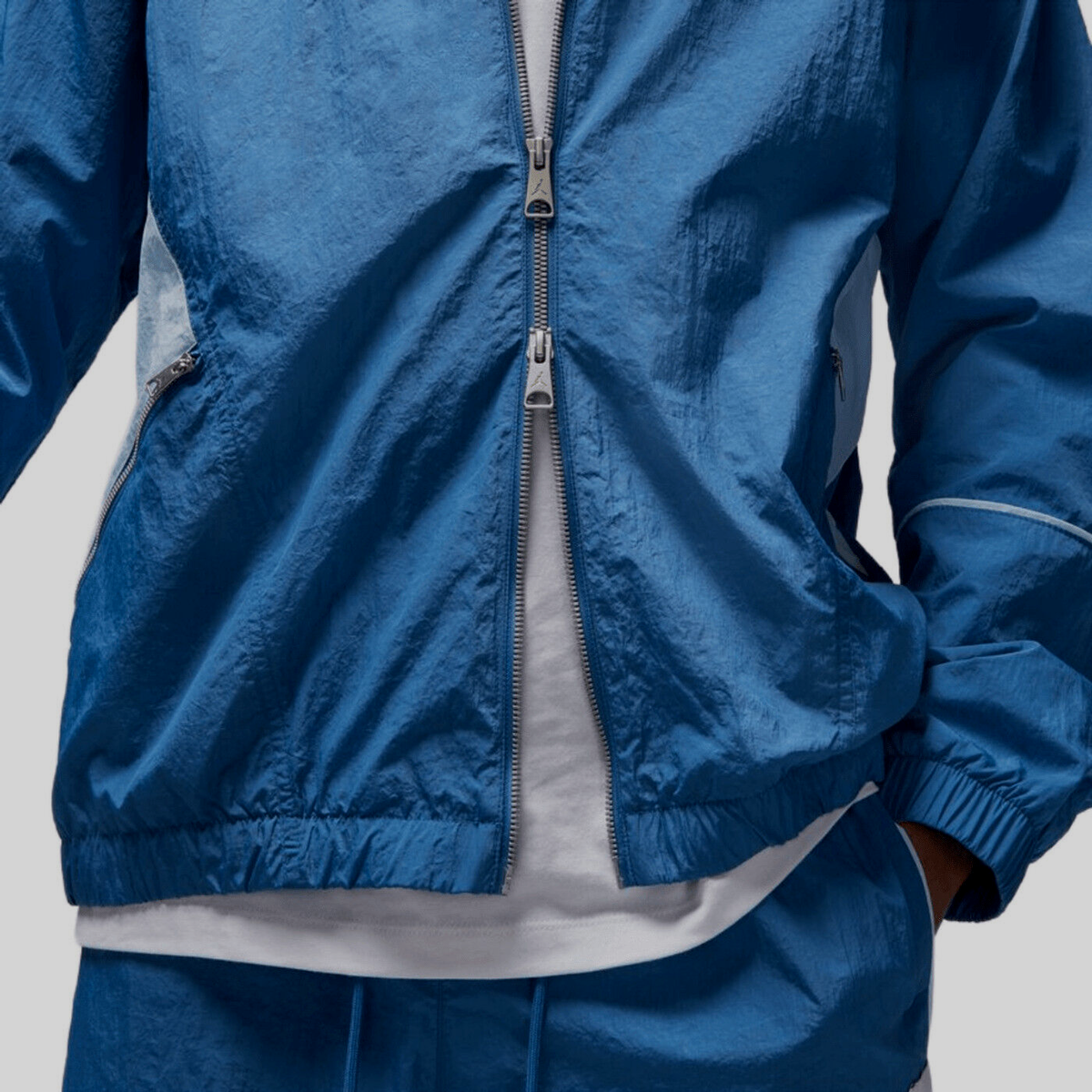 Nike Jordan Men's Blue Essential Statement Warm-Up Jacket DV7624