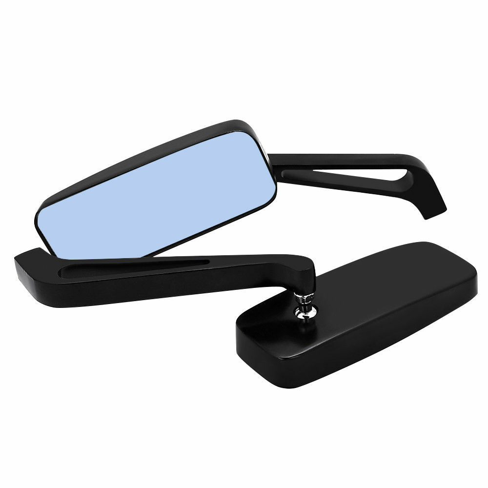 Black CNC ALuminum Motorcycle Rear View Mirror For Harley