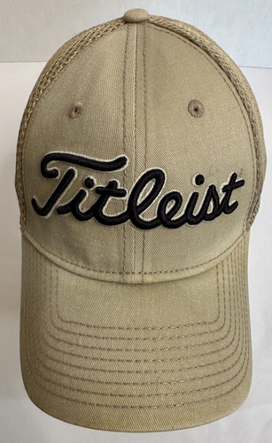 Casquette Titleist FJ Pro V1 Ajustable Beige - Occasion, Parfaite Pour Le Golf
