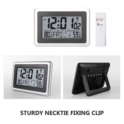  Nachttischwecker Digitale Funkuhr Home Wall-mounted Alarm Clock Büro Reisen
