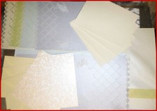 Kartenpapier Grußkarten 11 Stück verschiedene Größen mit Umschlägen