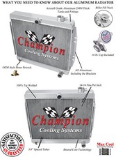 3 Row Ar Champion Radiator For 1970 - 1971 Jeep Cj5 And Cj6 V8 Engine 3 Row Ar Champion Radiator For 1970 - 1971 Jeep Cj5 And Cj6 V8 Engine
