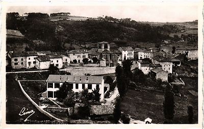Old postcard St-JULIEN-D'Ance - very popular summer resort (166295)