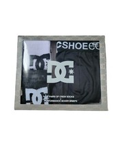 DC Shoes Men's 2 Pair Crew Socks  1 Performance Boxer Briefs Small New
