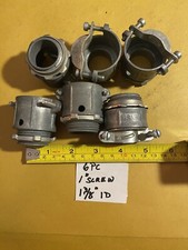 6 Pc 1  Screw To 1-1/3  Clamp Wire And Conduit Connector Electrical