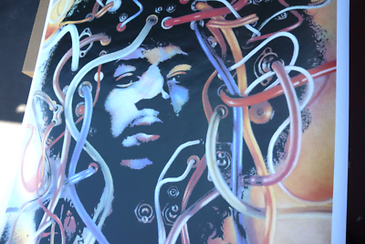 1999 PYRAMID JIMI HENDRIX EXPERIENCE WIRE HAIR MEDUSA CONCERT
