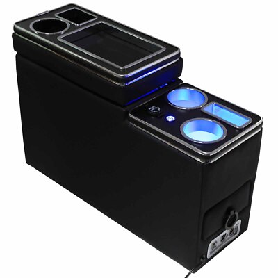 USB Mittelkonsole Staufach Storage Für VW T4 T5 T6 Multivan Console Opel