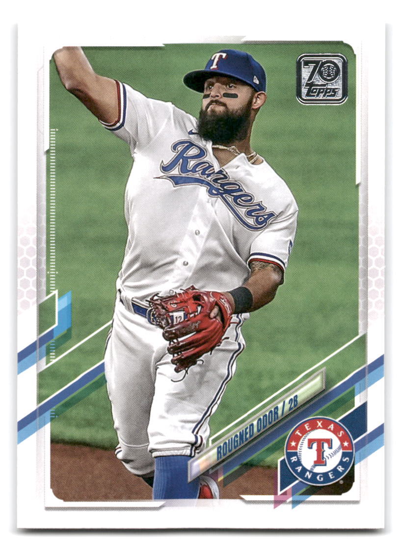 Rougned Odor 2021 Topps #293 Texas Rangers BASEBALL