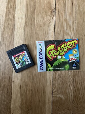 Frogger with Manual Nintendo Game Boy Color Atari Arcade Classic Tested ...