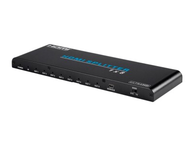 Blackbird 4K Pro 1x8 HDMI Splitter HDR 18Gbps 4K@60Hz YCbCr 4:4:4 15260