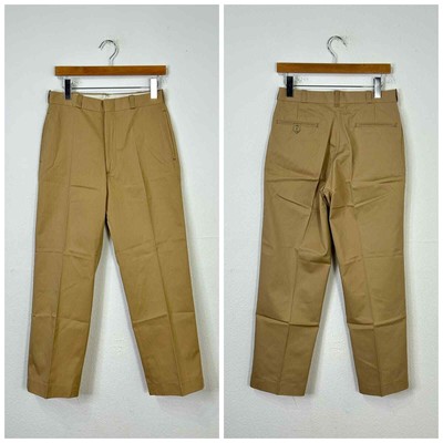 70s vintage military U.S. Army cotton poly chino pants trousers 