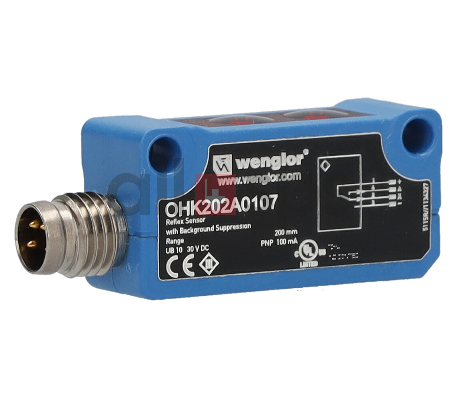 Sensore Di Riflessione Wenglor OPT2147 - Nuovo Aperto (scatola Aperta)