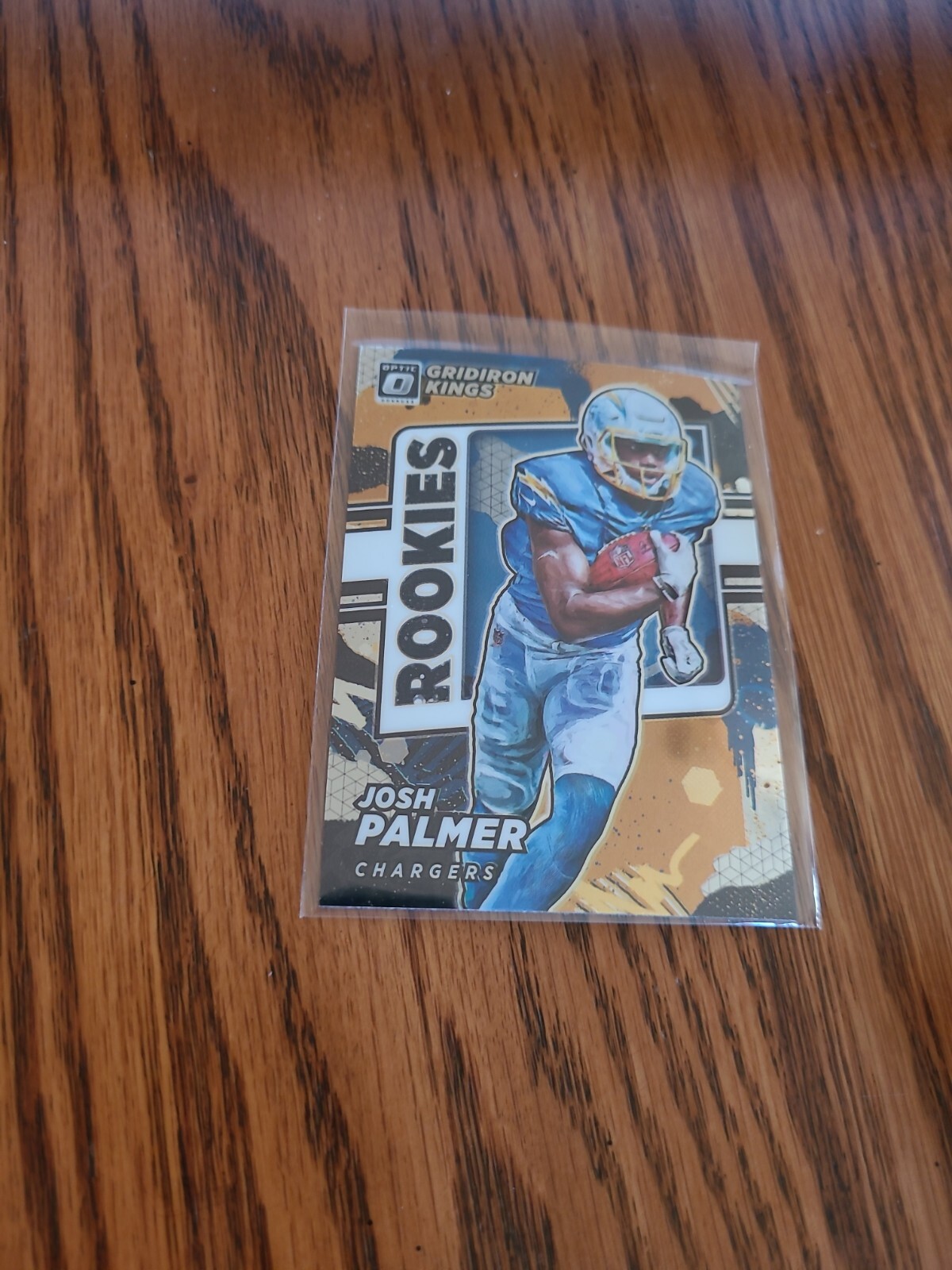 2021 Donruss Optic Rookie Gridiron Kings #18 Josh Palmer Los Angeles Chargers