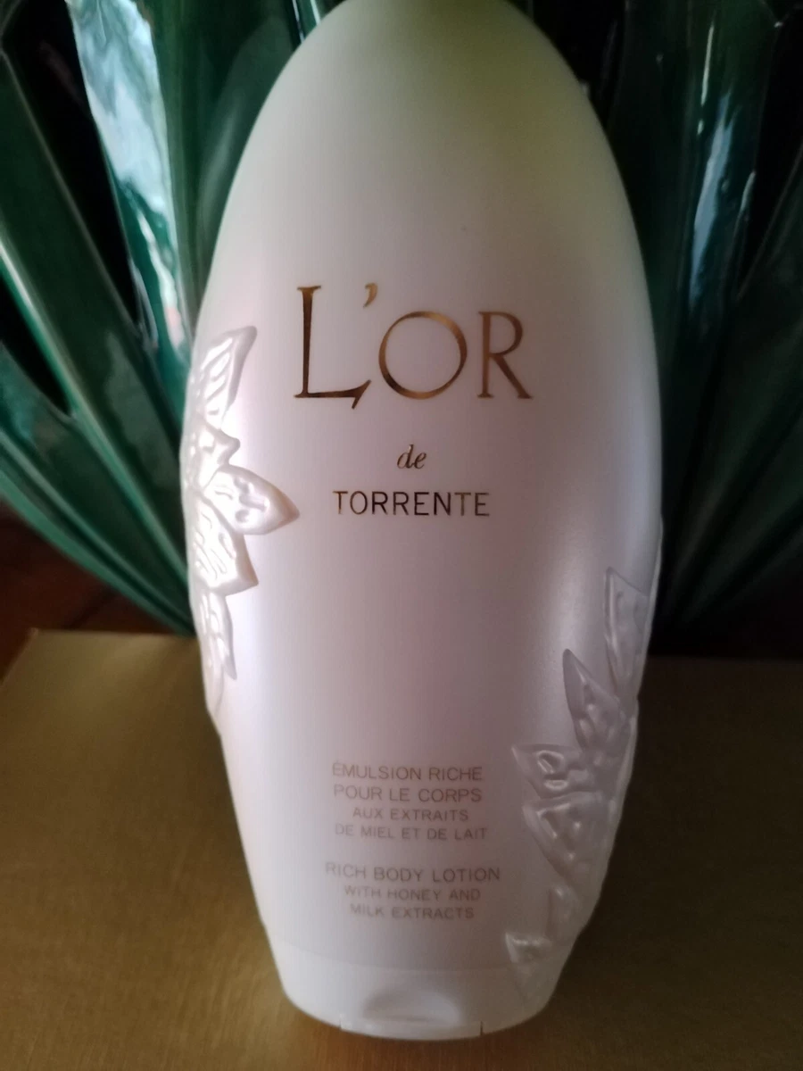 Parfum Vintage L'Or De Torrente - Flacon 80/100 Ml, Rare, Neuf (boîte Peut-être Ouverte)