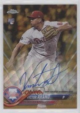 2018 Topps Chrome Rookie Gold Wave Refractor 44/50 Victor Arano #RA-VA Auto 0ld6