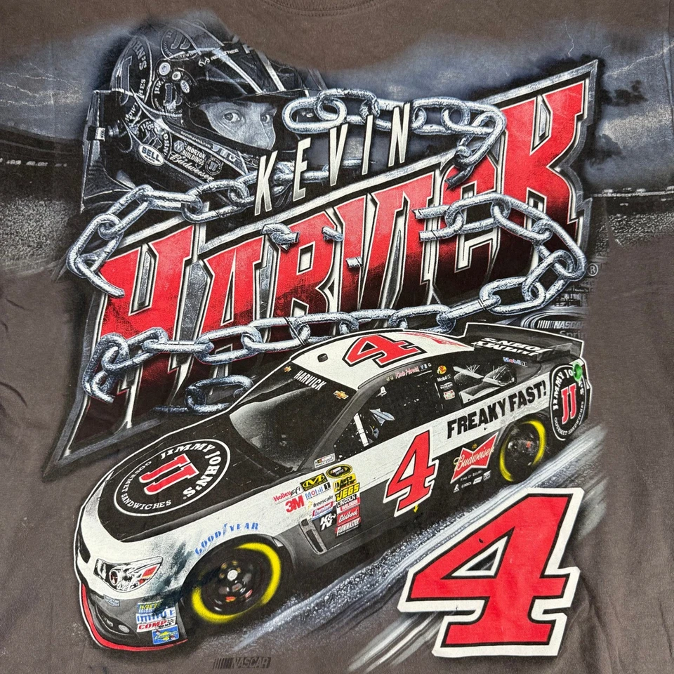 Camiseta Chase Authentics Kevin Harvick #4 NASCAR The Closer 2XL Racing Foto 2 de 4