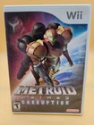 Metroid Prime 3: Corruption Nintendo Wii Complete