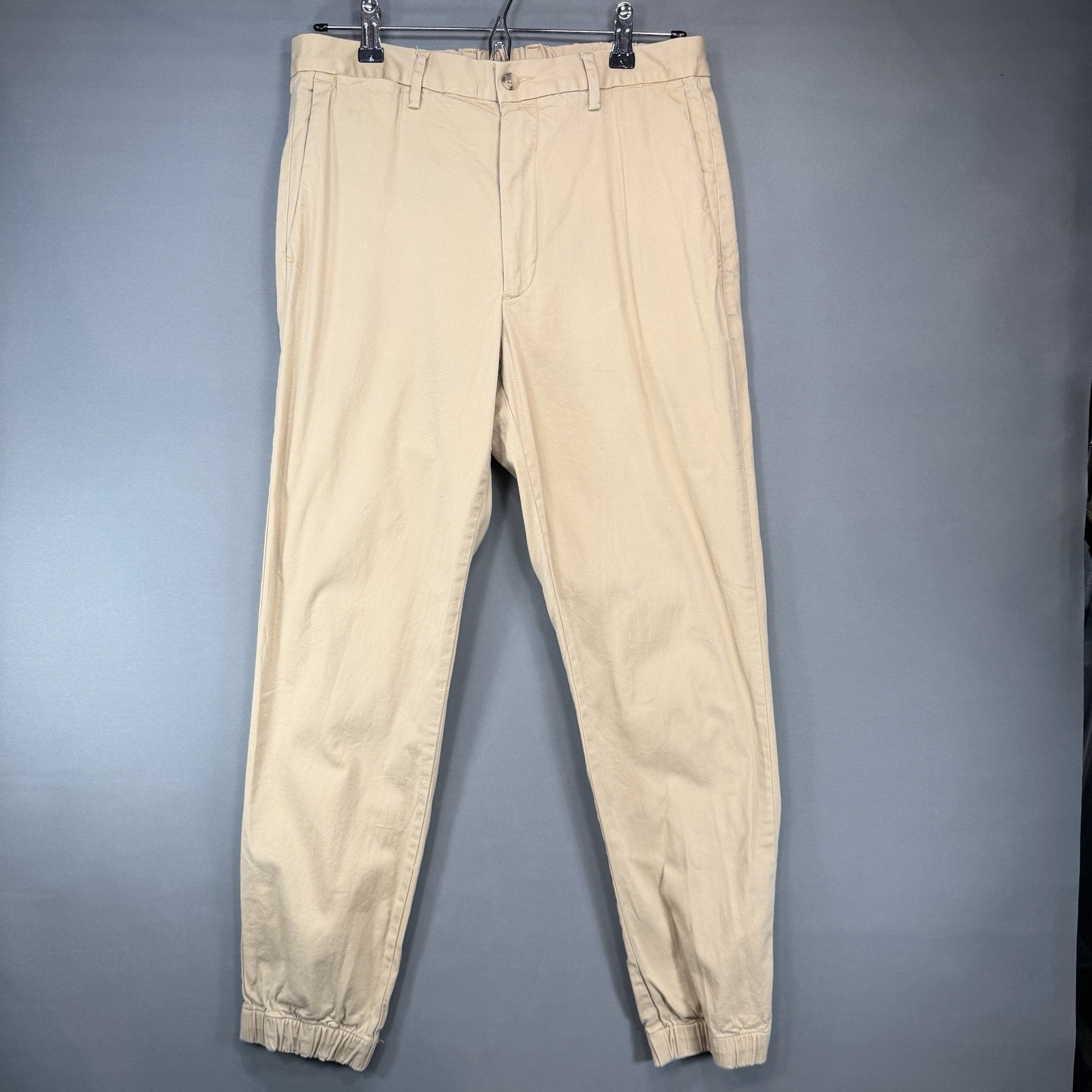 Vintage POLO Ralph Lauren Chino Straight Fit Jogger Pants MEN 31x30 Khaki