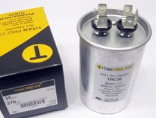 TitanPro TRC35 HVAC Round Motor Run Capacitor 35 MFD/UF 370 Volts