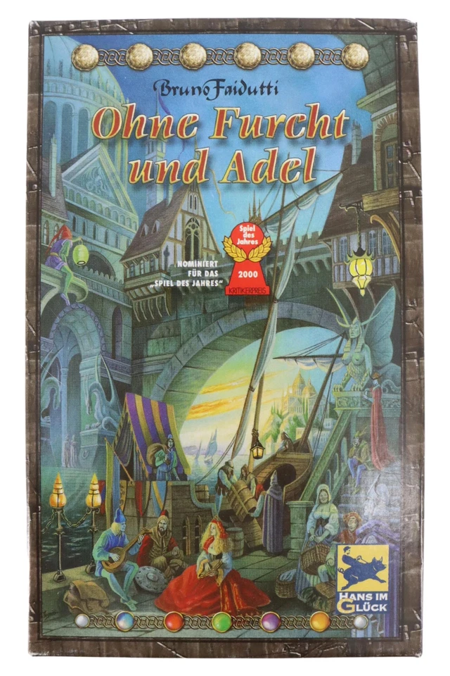 Hans im Glück Ohne Furcht und Adel Brettspiel Historisches Spiel Strategie
