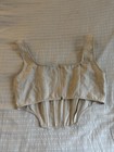 Pretty Little Thing Cropped Corset Top In Beige; Women’s Size 10 — photo 3