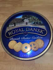 Royal Dansk 1.8kg Empty Cookie Tin