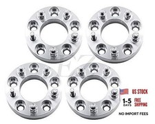 4 Billet Wheel Adapters 5 Lug 4.5 To 5 Lug 5.5 Thickness - 1 4 Pcs