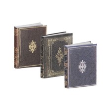 6 Pcs 1:12 Scale Miniature Dollhouse Books Decoration, Series E