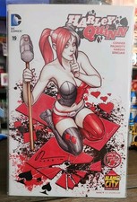 HARLEY QUINN #19 NM NEW SIGNED HARDIN ALAMO CITY COMIC CON VARIANT LIMITED 1000