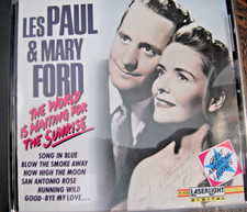 LES PAUL & MARY FORD CD The WORLD IS WAITING FOR THE SUNRISE LaserLight 15 436