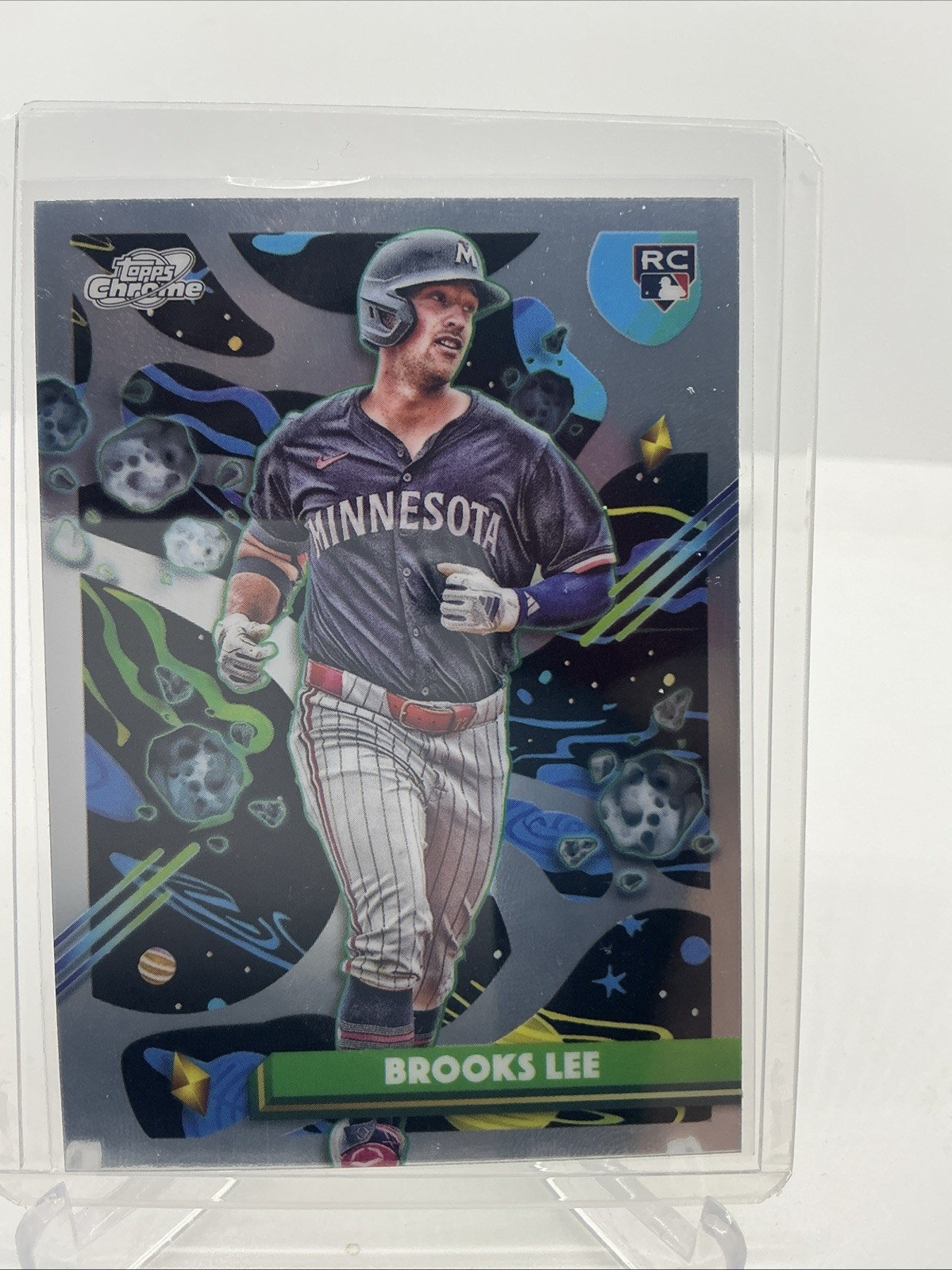 2025 Topps Cosmic Chrome - Brooks Lee Rookie (RC) #129 Twins B509