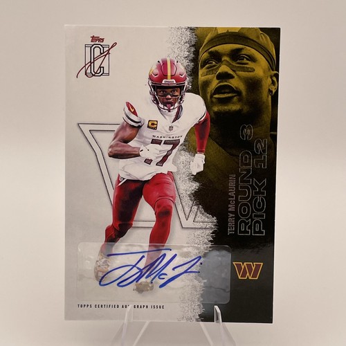 2025 Topps Signature Terry McLaurin Veteran Class Autographs (RAW)