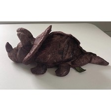Russ Tyrone Brown Triceratops Dinosaur Bean Filled Stuffed Animal Plush Soft Toy