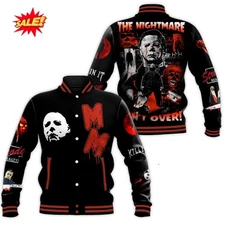 Michael Myers The Nightmare Isn’t Over Baseball Jacket