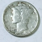1928 MERCURY DIME *90% SILVER, Circulated Coin, Free Shipping #6739