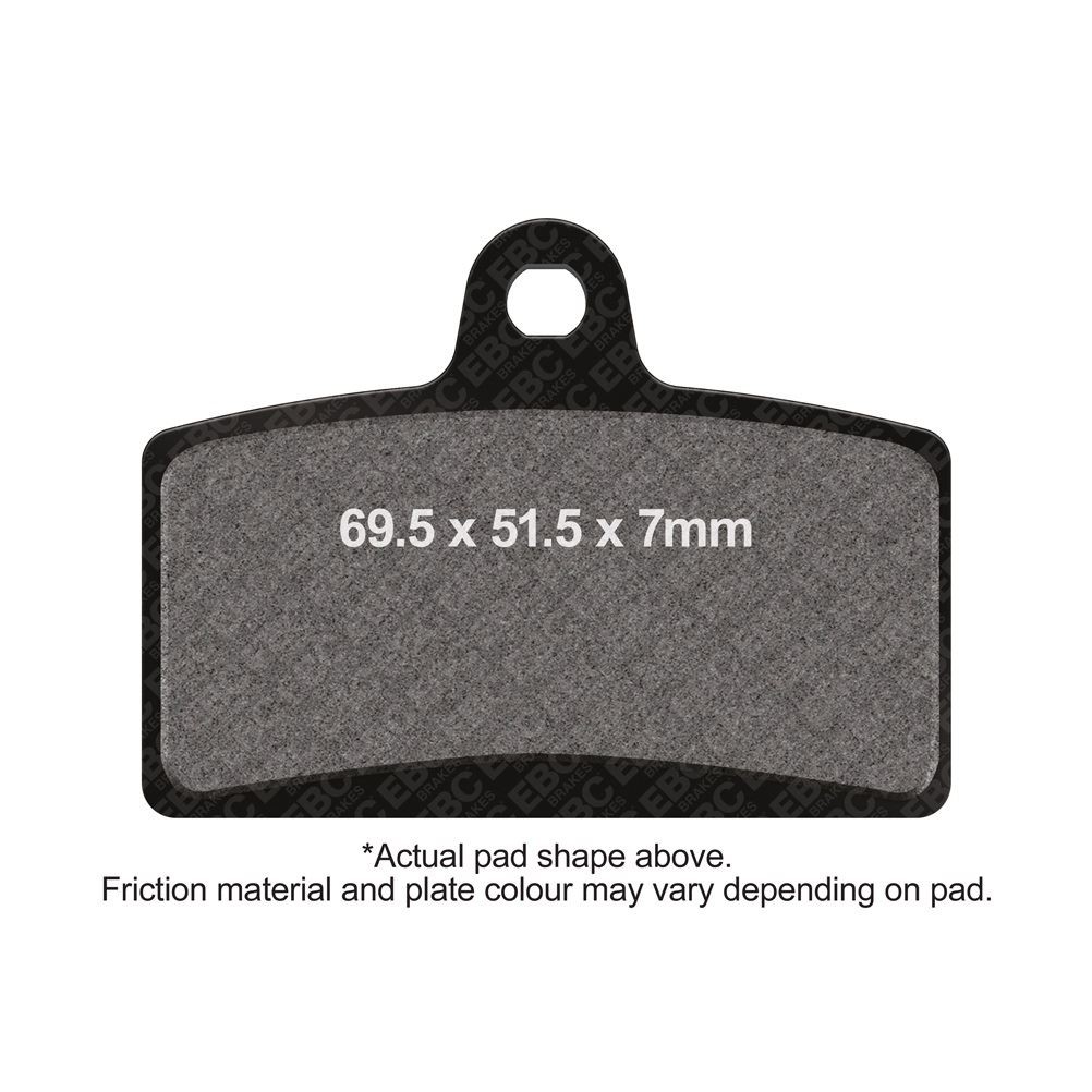 EBC FA399 FRONT Brake Pads (Aprilia RS450/125 RS125 Tuono 125) - Image 5